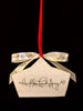 Silver Crown Christmas Ornament